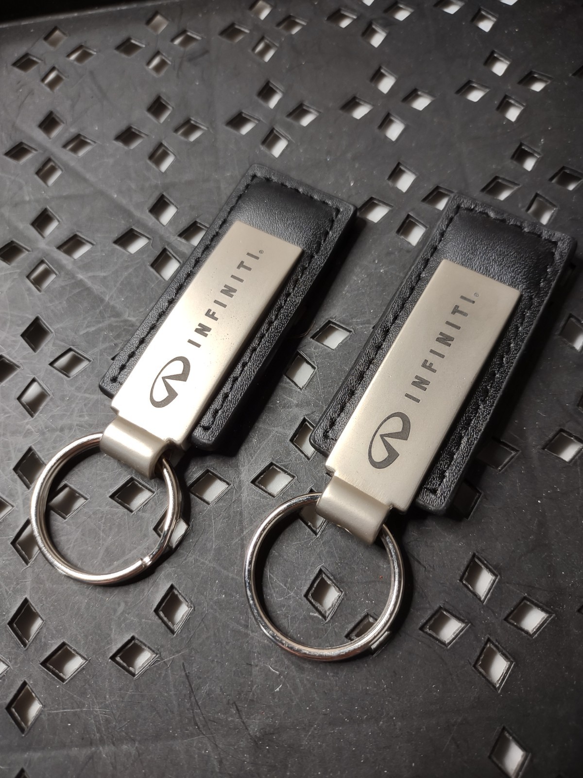 Set Of 2 Infiniti Of Springfield Keychains / Keyrings