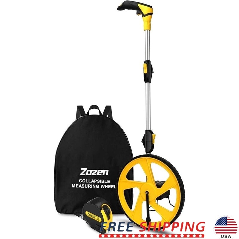 Measuring Wheel Distance Tool 9999.11 Portable Accurate Outdoor Projects New