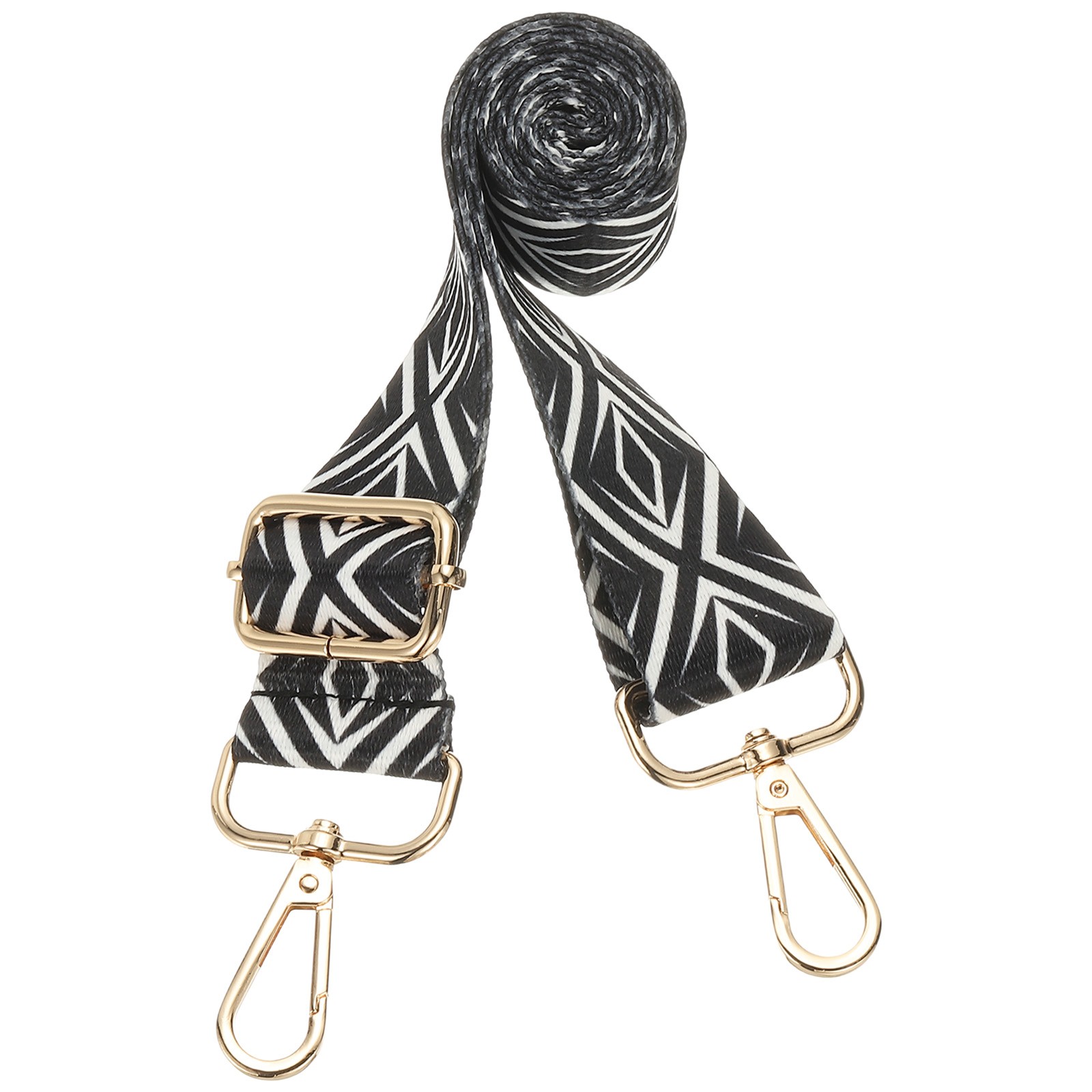 Purse Straps Replacement Crossbody,Purse Strap Crossbody Straps,Gold,Rhombic