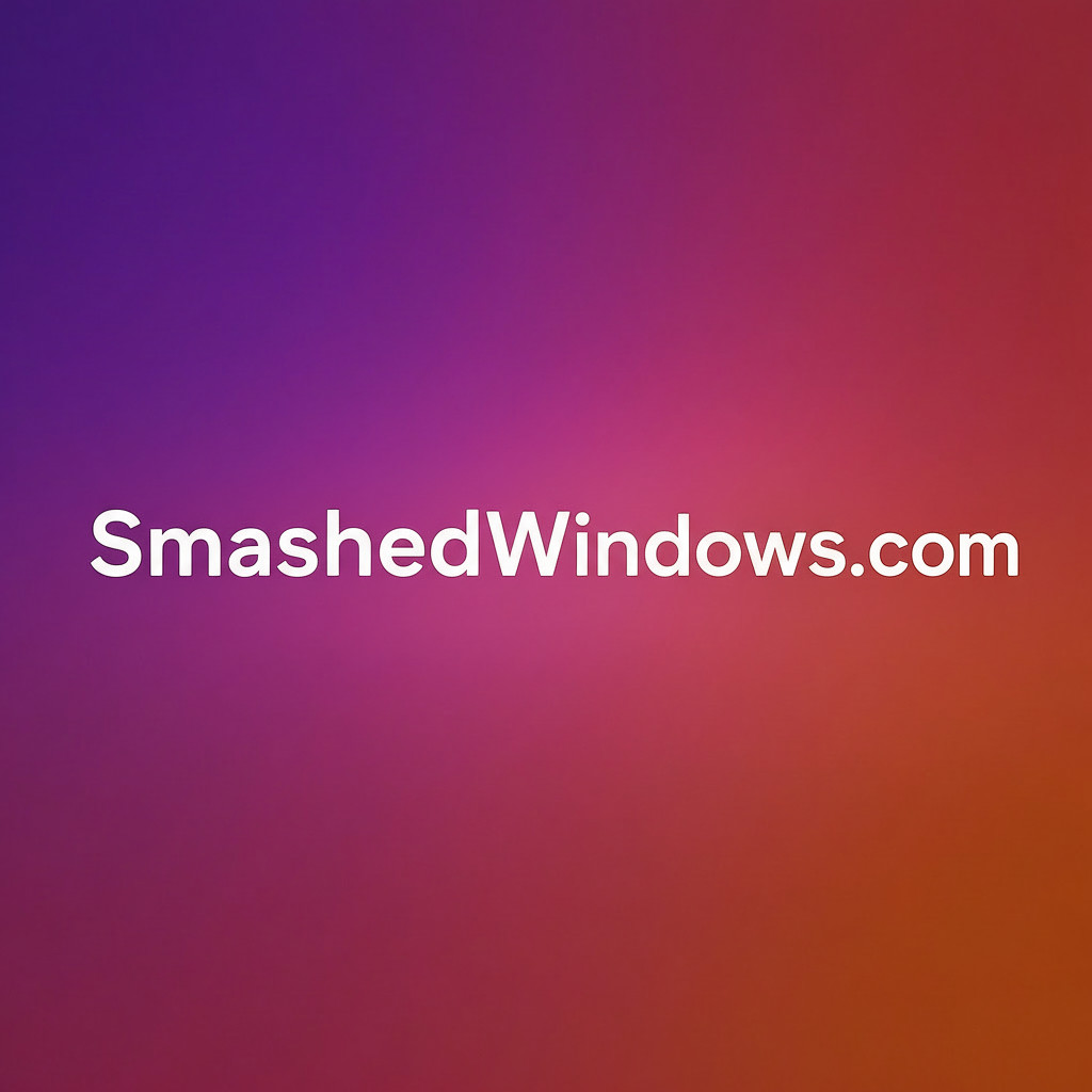 SmashedWindows.com - Premium 2-Word .COM Domain Name Windows Glass Repair Auto