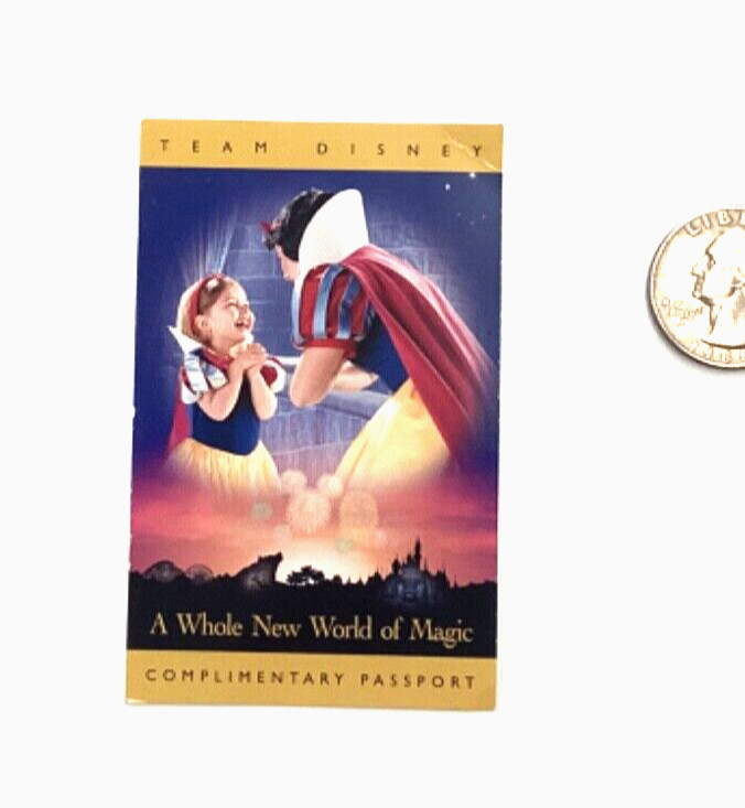 UNUSED EXPIRED Disneyland/ WDW Compimentary Admission Ticket 2005 Snow White