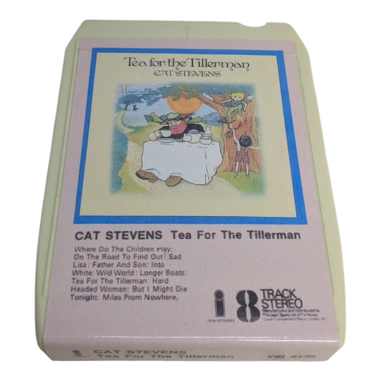 Reconstruit! Cat Stevens Tea For The Tillerman 1970 A + 8-track Cartouche