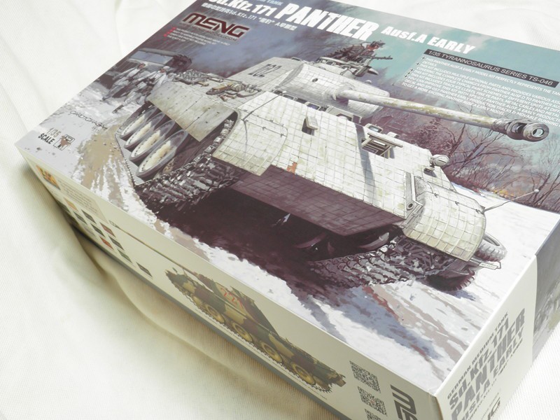 Men TS-0461/35 German Medium Tank Sd.Kfz.171 Panter A Early Type