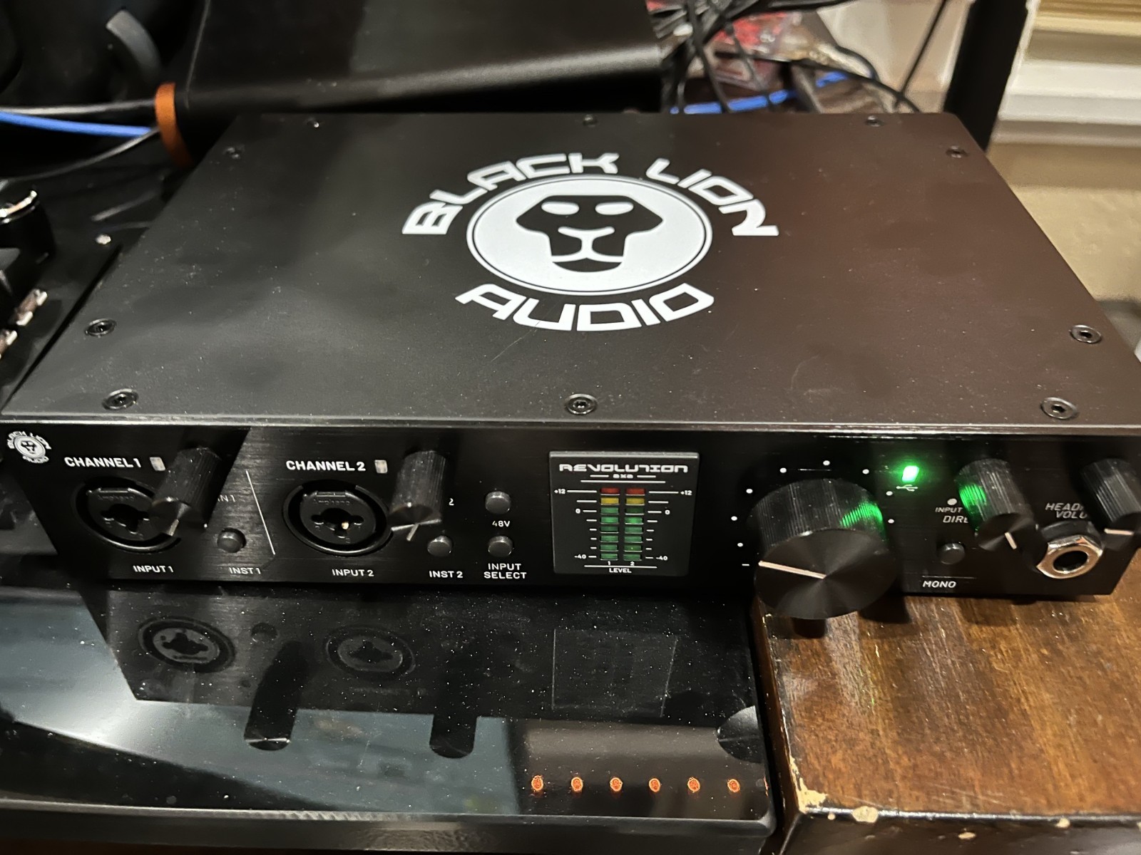 Black Lion Audio Revolution 2 x 2 USB 2 Channel Portable Recording Interface...