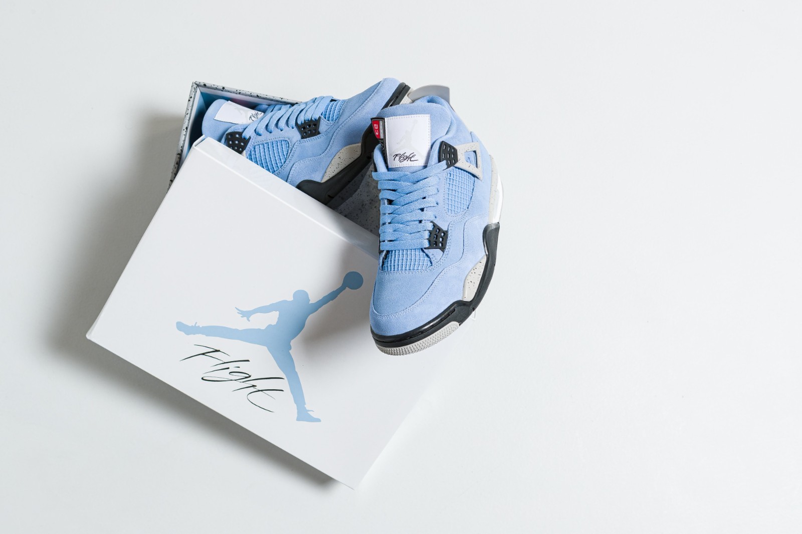 Jordan 4 Retro University Blue UNC Men's All Size US 7-12