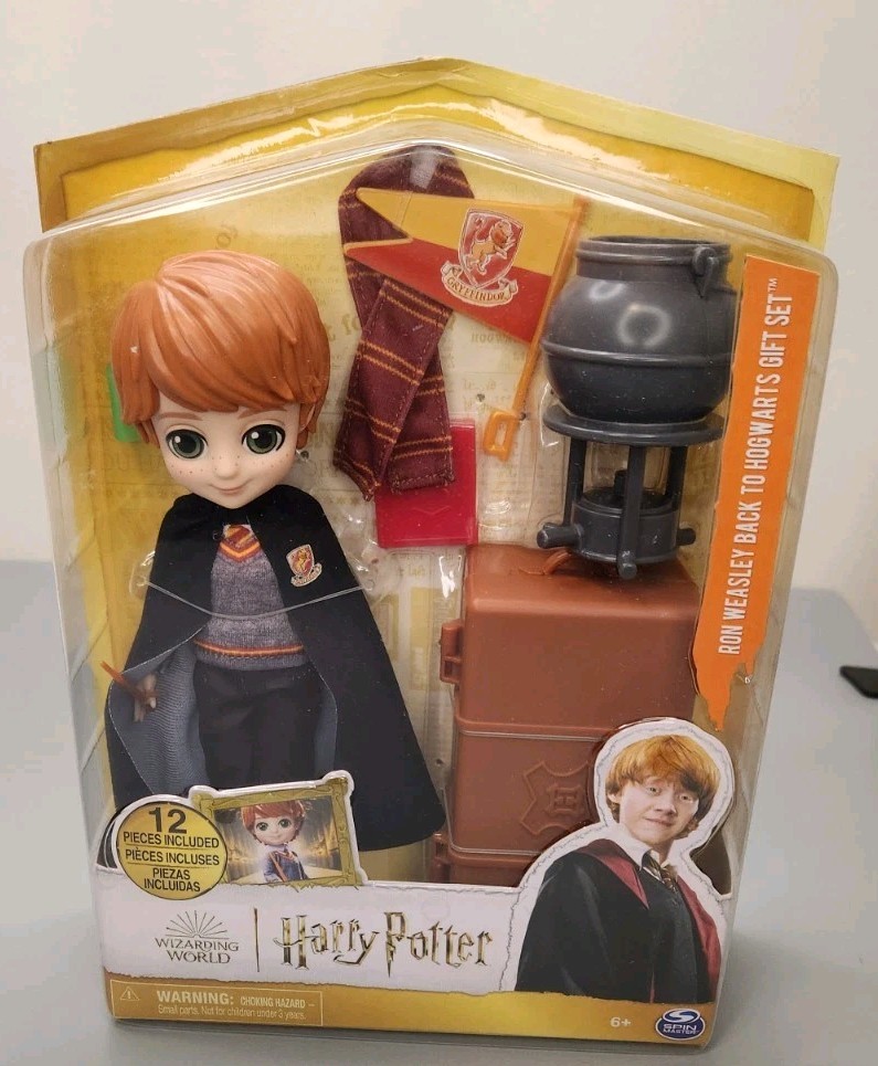 Ron Weasley Back to Hogwarts Gift Set Doll Spin Master Harry Potter See Photos