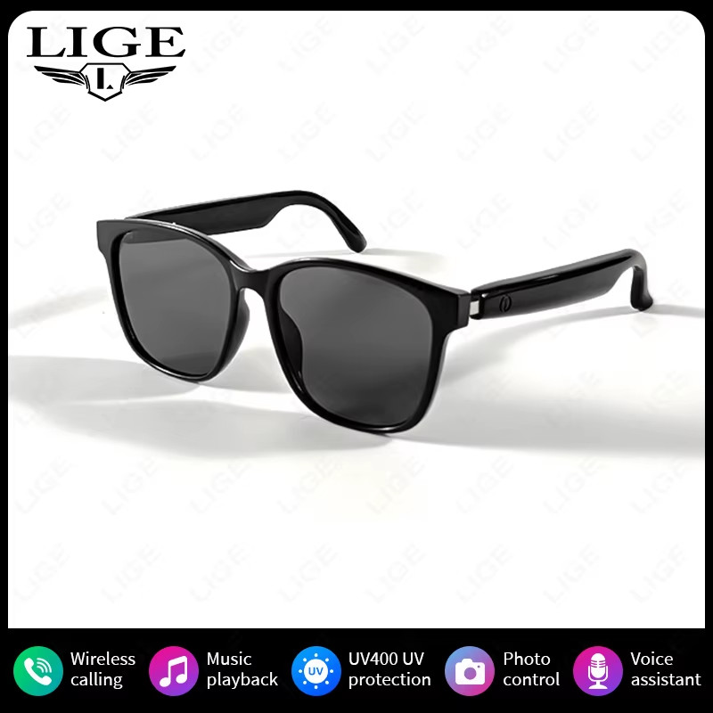 Fashion AI Smart Bluetooth Glasses Voice Assistant Bluetooth Call Playing Music 