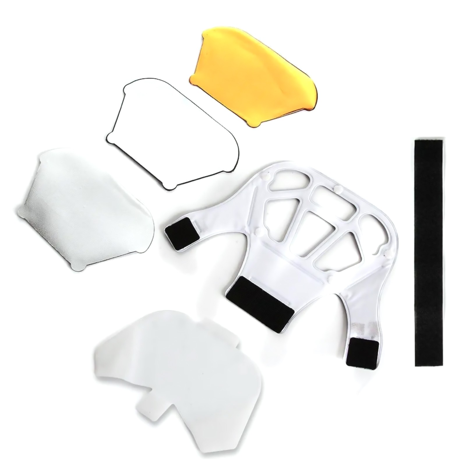 DSLR Camera Flash Bounce Reflector Diffuser &  Cover Kit For Canon For Nikon