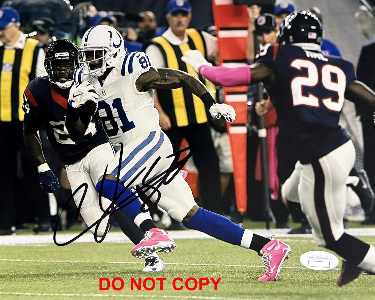 Andre Johnson INDIANAPOLIS COLTS Signed Autographed REPRINT 8x10 Photo RP 4