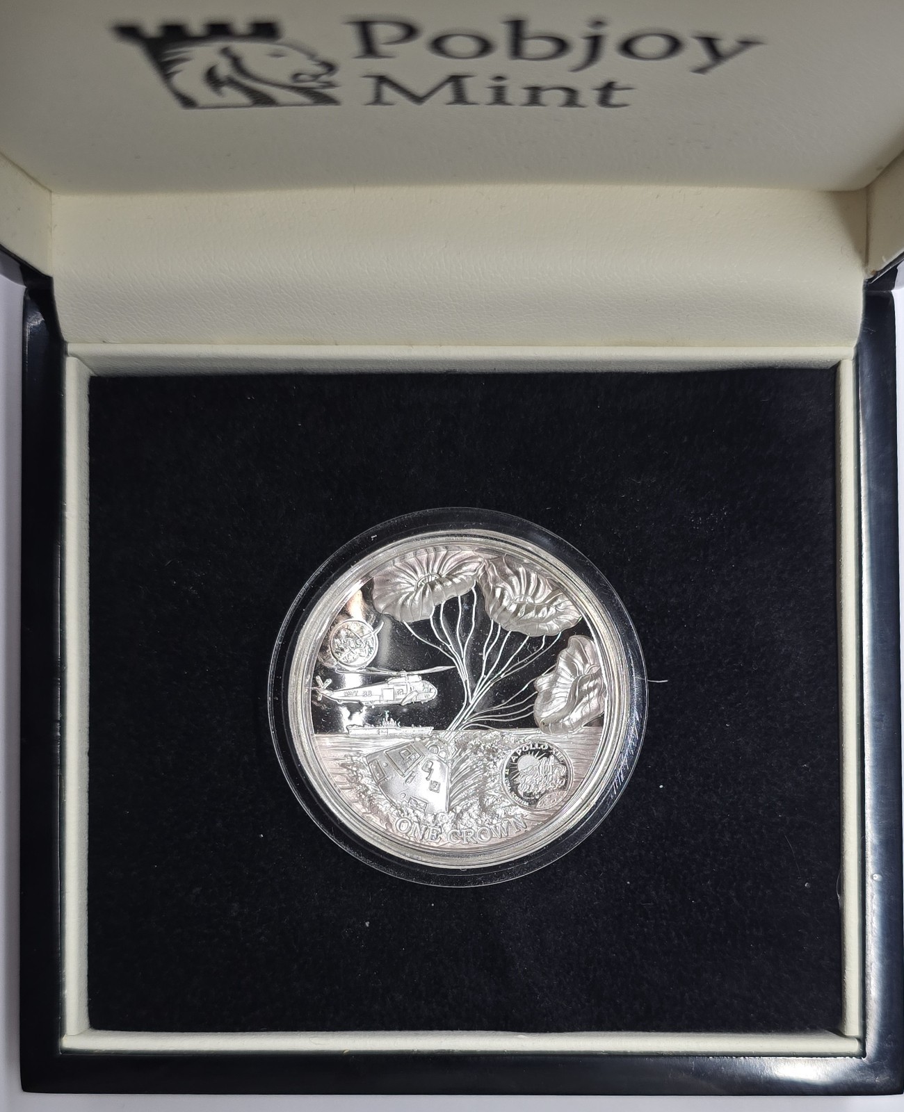 2020 2oz .999 Silver Apollo 13 DCAM UHR 50th Anniversary Ascension Island
