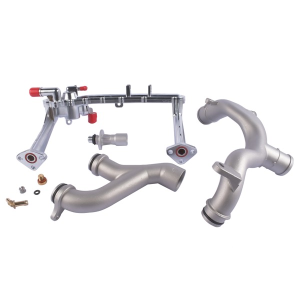 Upgraded Metal Coolant Water Pipe System Kit for Jaguar XE XF XJ F-Pace F-Type L