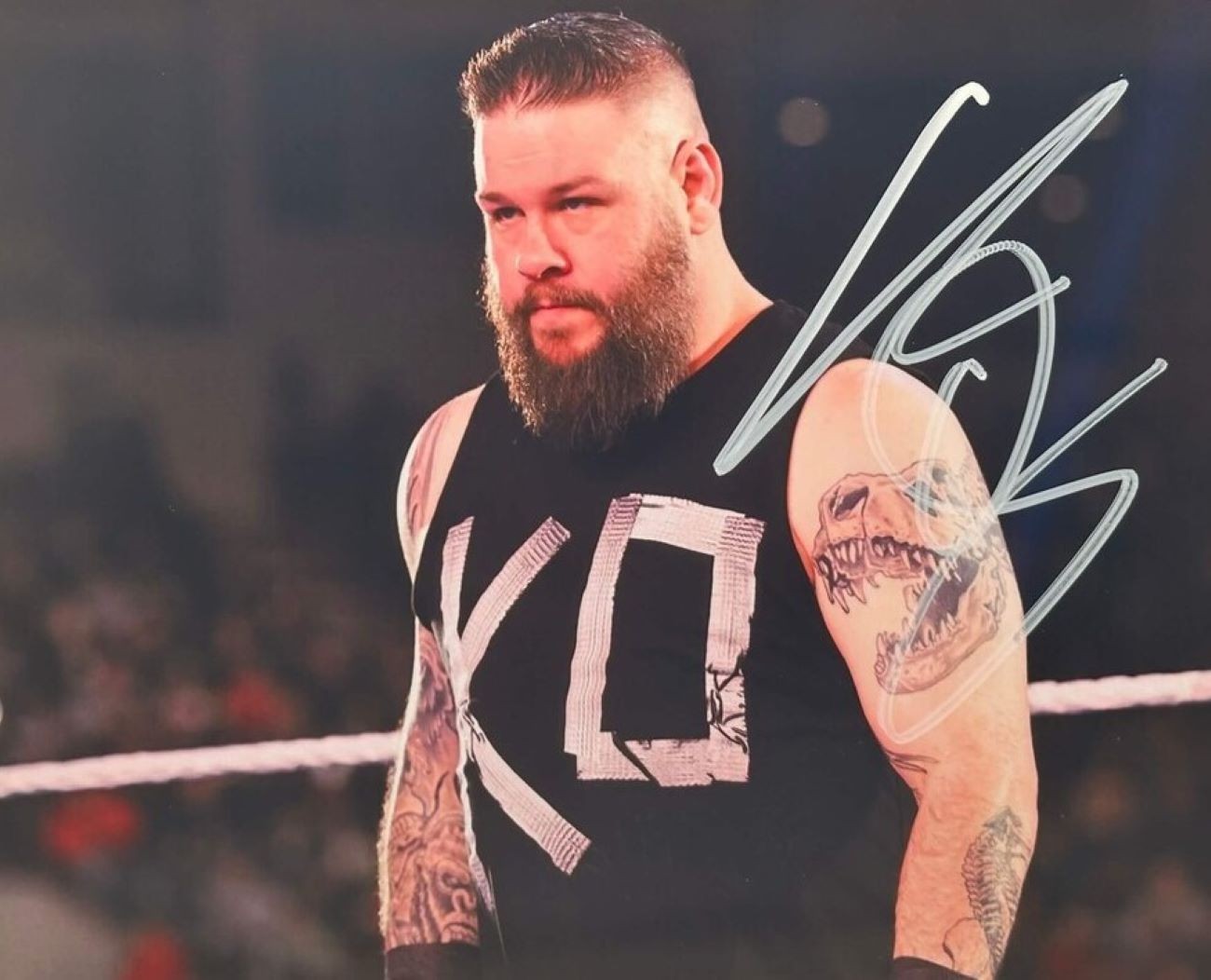 Kevin Owens WWE Superstar Autographed 8x10 Photo Reprint