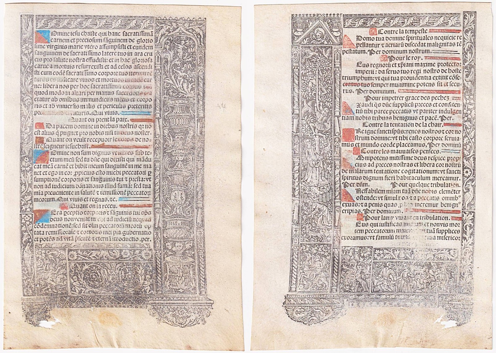 Stundenbuch Book of Hours Inkunabel Livre D'Heures Paris Simon Vostre 1501/84