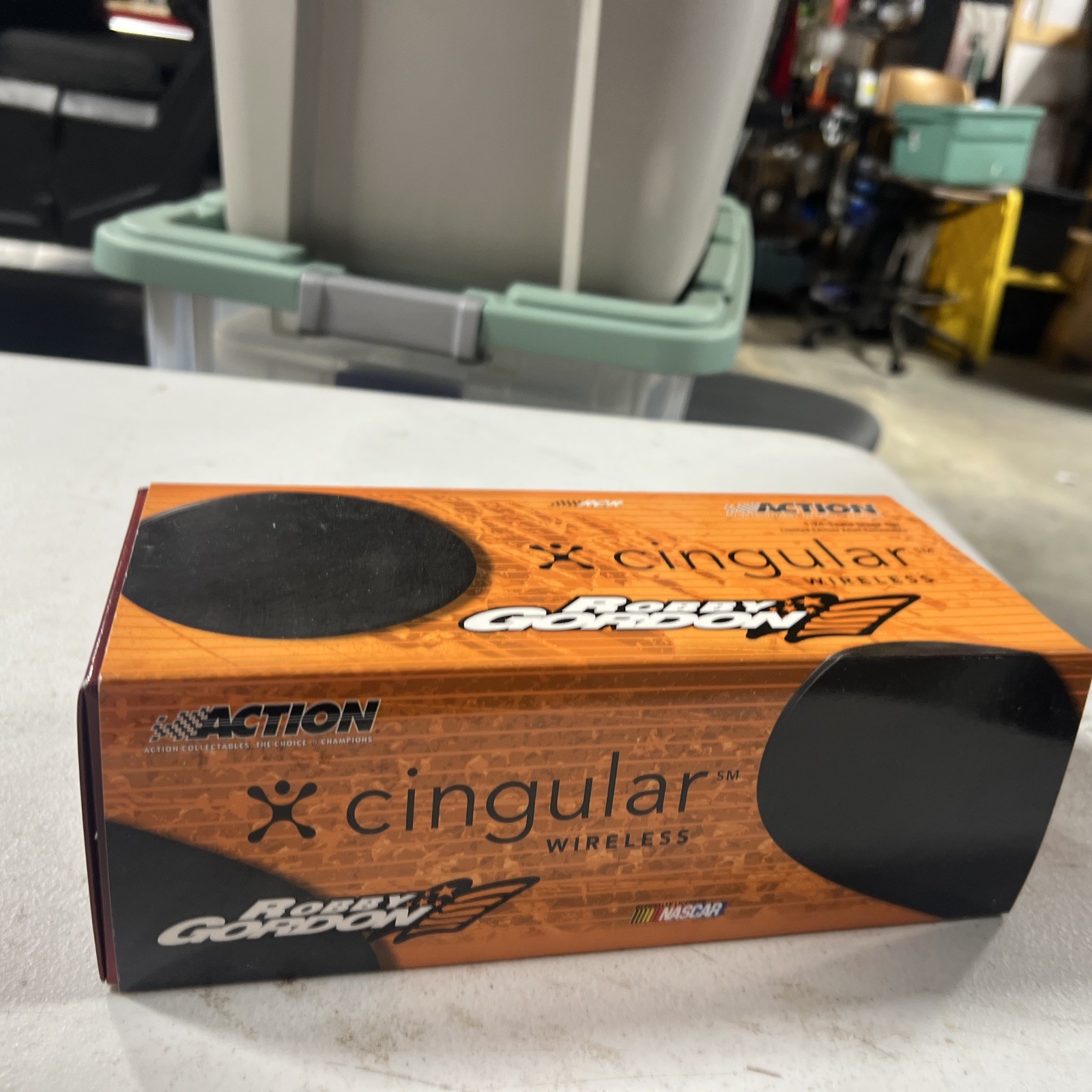 Robby Gordon #31 Cingular Wireless Reverse Paint 2003 1/24 Bank Diecast NASCAR