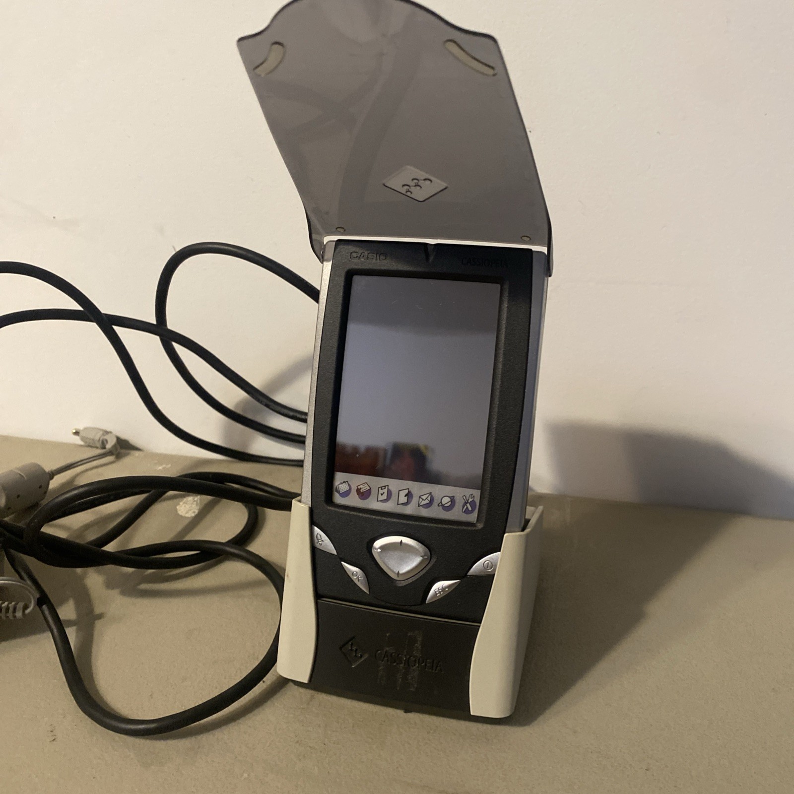 CASIO Cassiopeia Pocket Manager BE-300 Microsoft Windows Powered On CE 3.0