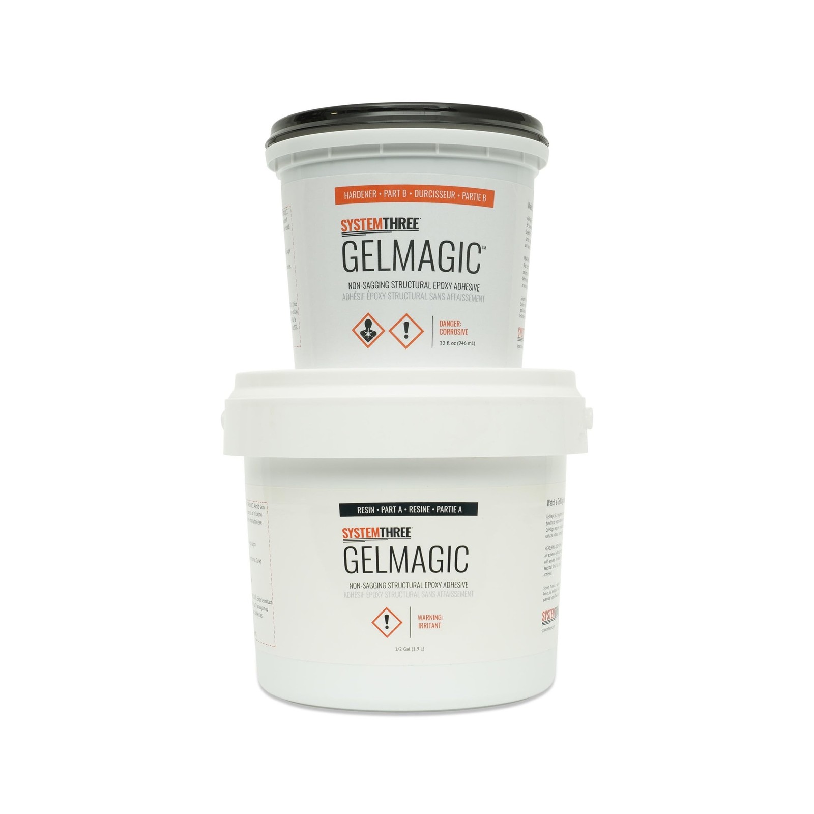 System Three GelMagic Epoxy Adhesive, 3 Quart Kit