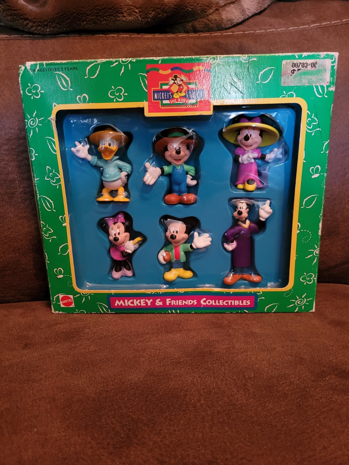 Mattel Disney Mickey & Friends Collectibles Boxed Set of 6 Figurines