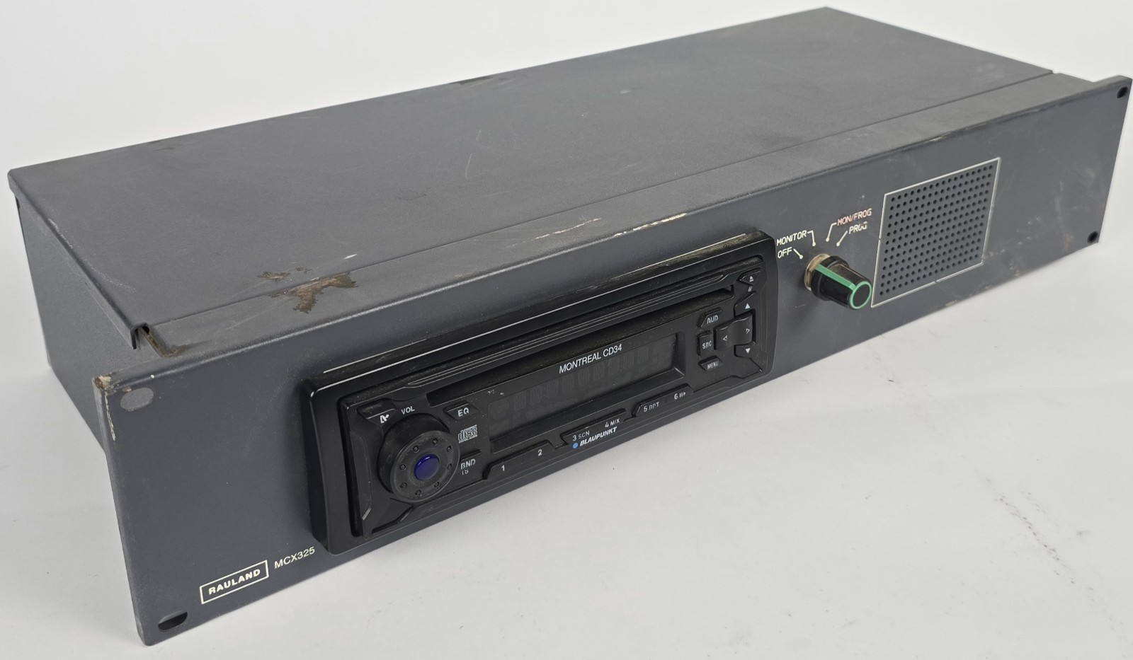 Rauland-Borg Model MCX325 Tuner/CD Player Blaupunkt Montreal CD34 Head Unit