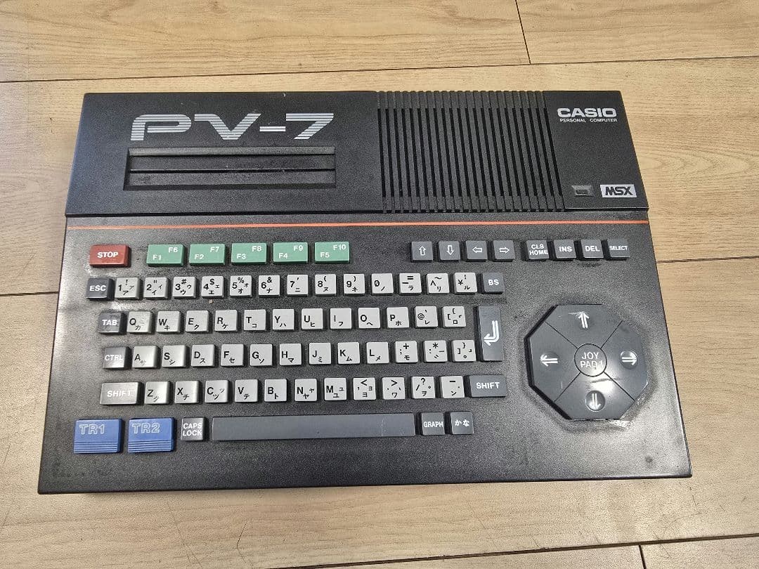 Casio MSX PV-7 Personal Computer Vintage Retro Gaming System Console Junk Japan