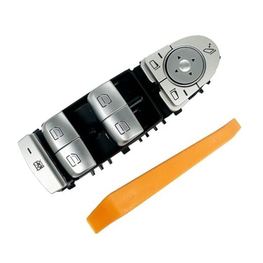 Master Power Window Switch Front Left Driver Side Compatible with Mercedes 