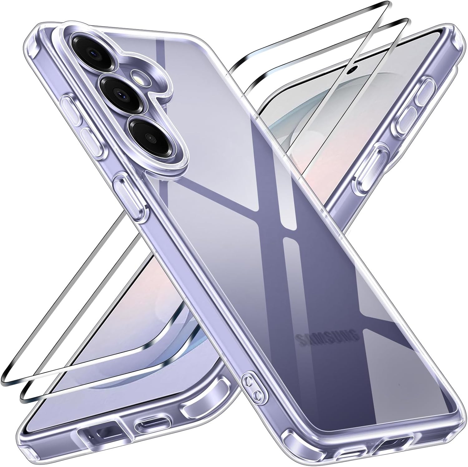 Clear Magnetic Case for Samsung Galaxy S26 Plus Slim Cover