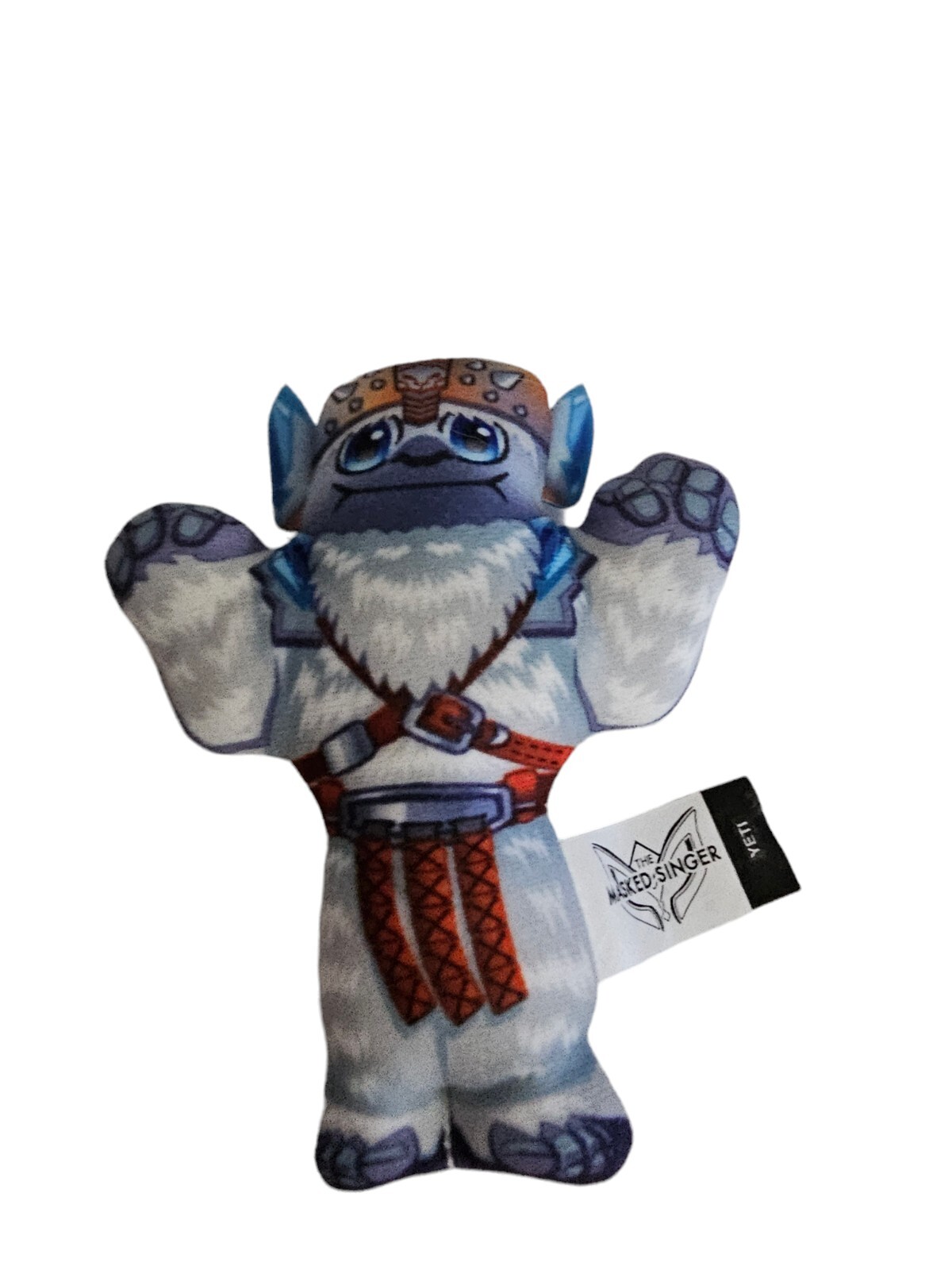 McDonald's Happy Meal Toy 2023 Yeti The Masked Singer Plush