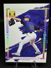 Chase Dollander 2024 Panini Impeccable Baseball Holo Silver /25 Rockies