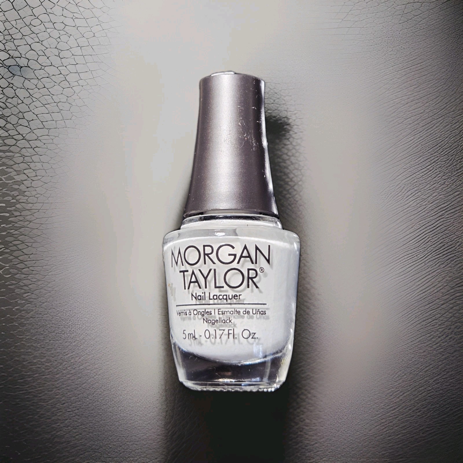 Morgan Taylor Professional Nail Lacquer Arctic Freeze White .17 oz / 5mL - New