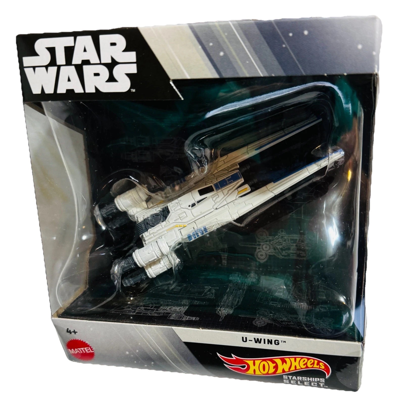 Hot Wheels Star Wars Starships Select #36 U-Wing by Mattel