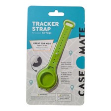 J1. Case-Mate Tracker Strap Wristband Case for Apple AirTag - Lime Green