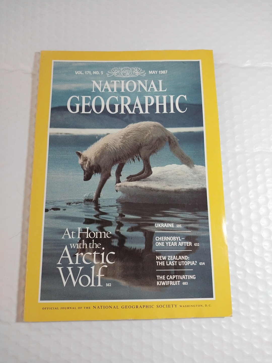 National Geographic Chernobyl Disaster May 1987 Arctic Wolf