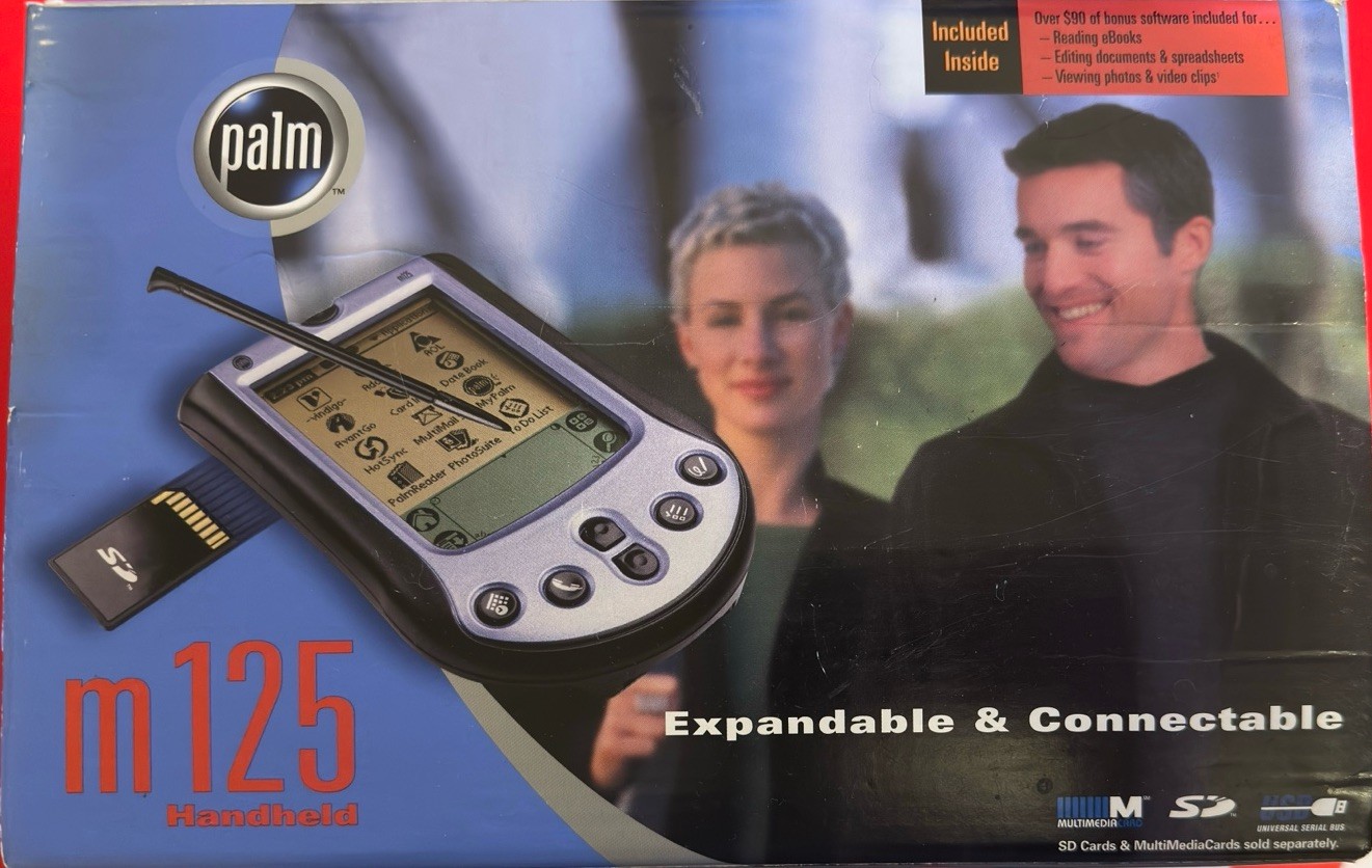 Palm M125 Handheld PDA With Stylus