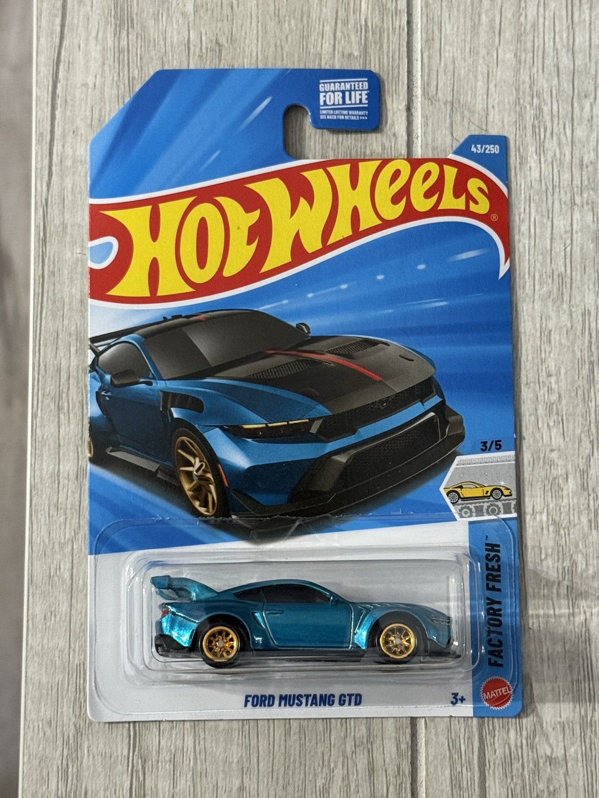 2026 Hot Wheels Super Treasure Hunt STH Ford Mustang GTD Factory Fresh 3/5