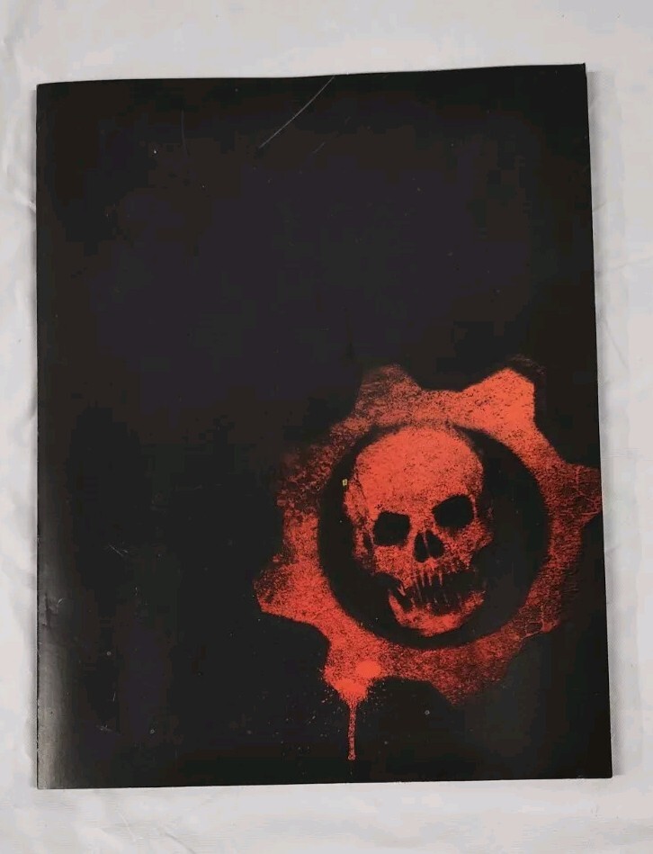 RARE PROMO 2006 Epic Games ART OF "Gears Of War" 1 Video Game Booklet HTF 
