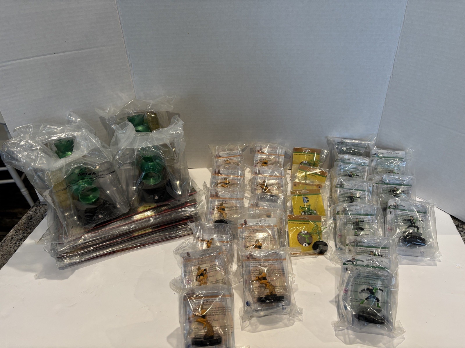 WIZ KIDS DC HELOCLIX  44 PC GREEN LANTERN POWER BATTERY LAPREESE ROND VIDAR XBOW