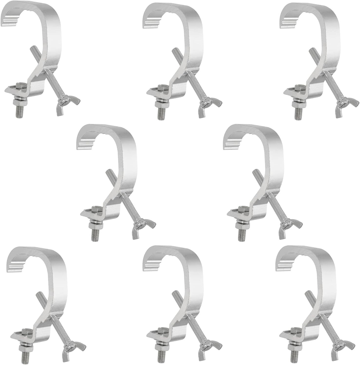 8 Pack Truss C Clamp Stage Lights Clamp for DJ Lights Par Lights Spot Lights