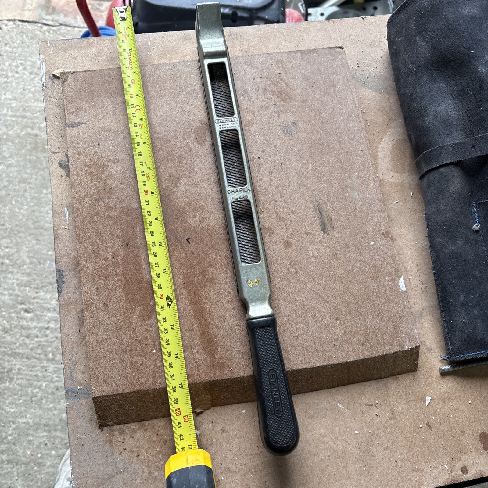 VINTAGE STANLEY NO 490 SURFORM SHAPER PLANE IN EXCELLENT USED CONDITION