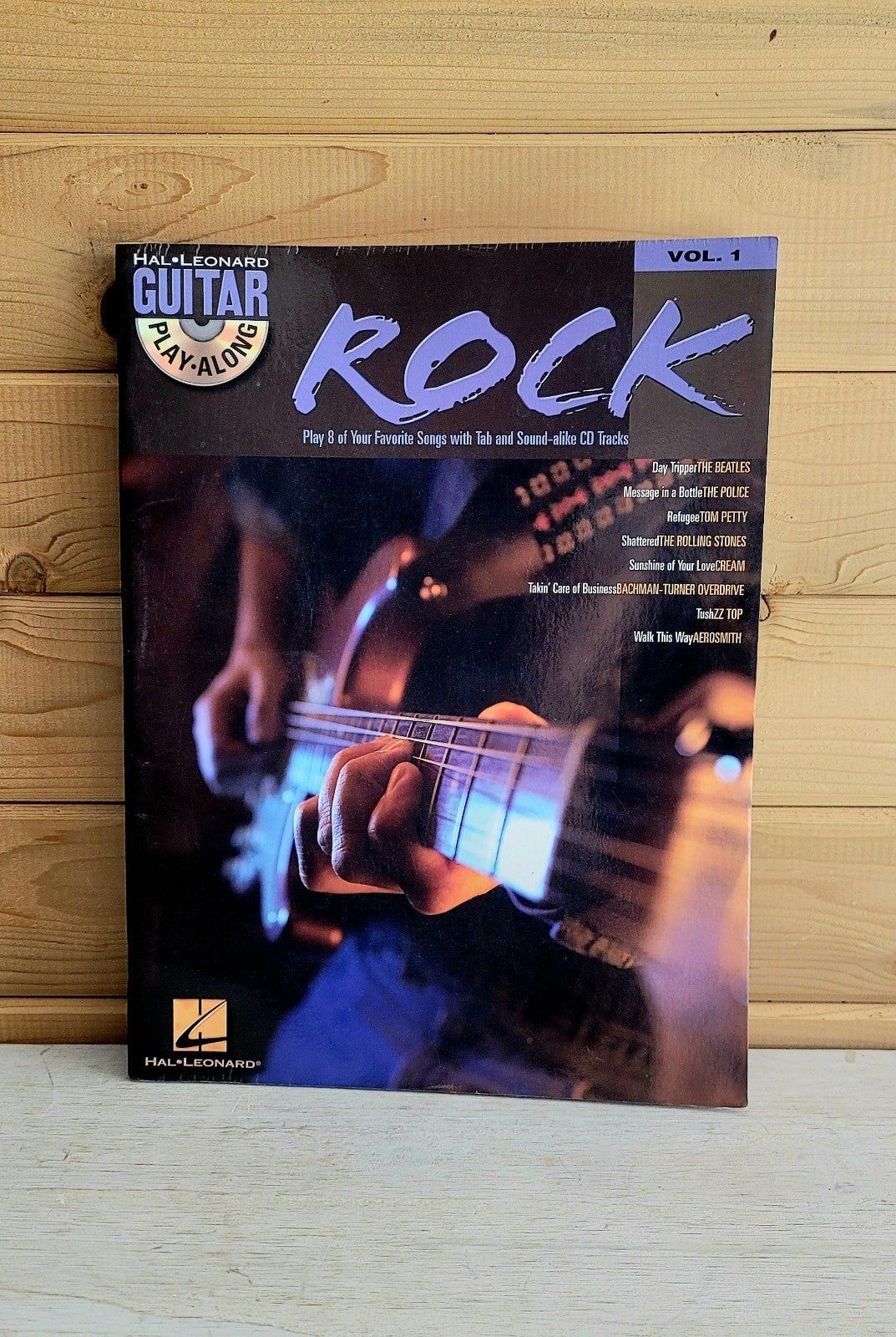 Guitar Rock Instructional Book Hal Leonard No Disc