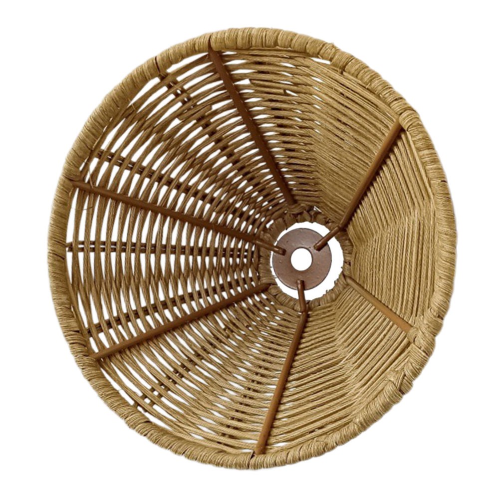 Hand Woven Light Fixture Lamp Shade Replacement Rattan Chandelier Shades