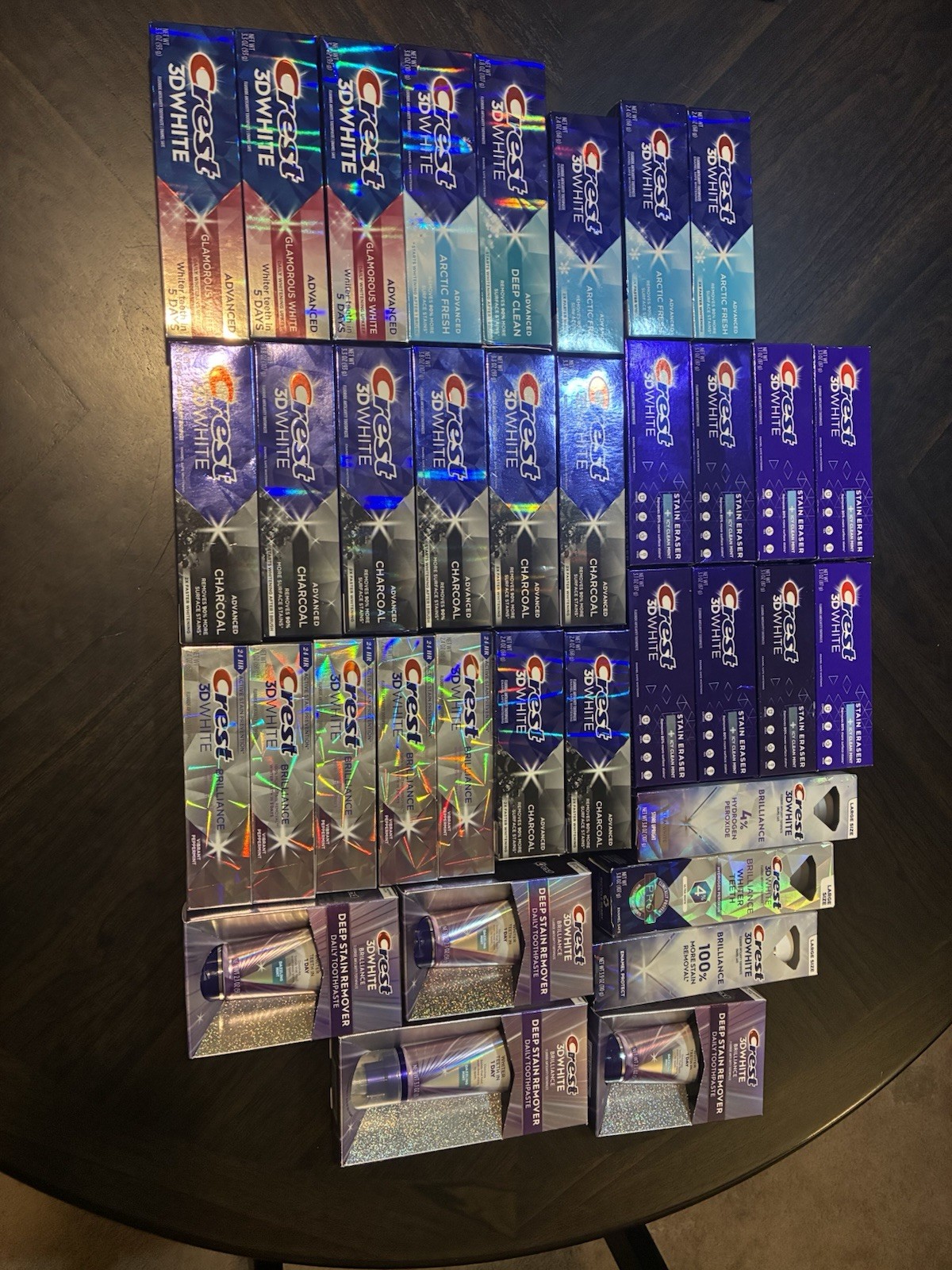 Crest 3D White Toothpaste HUGE LOT *Not expired* Lot Of 36