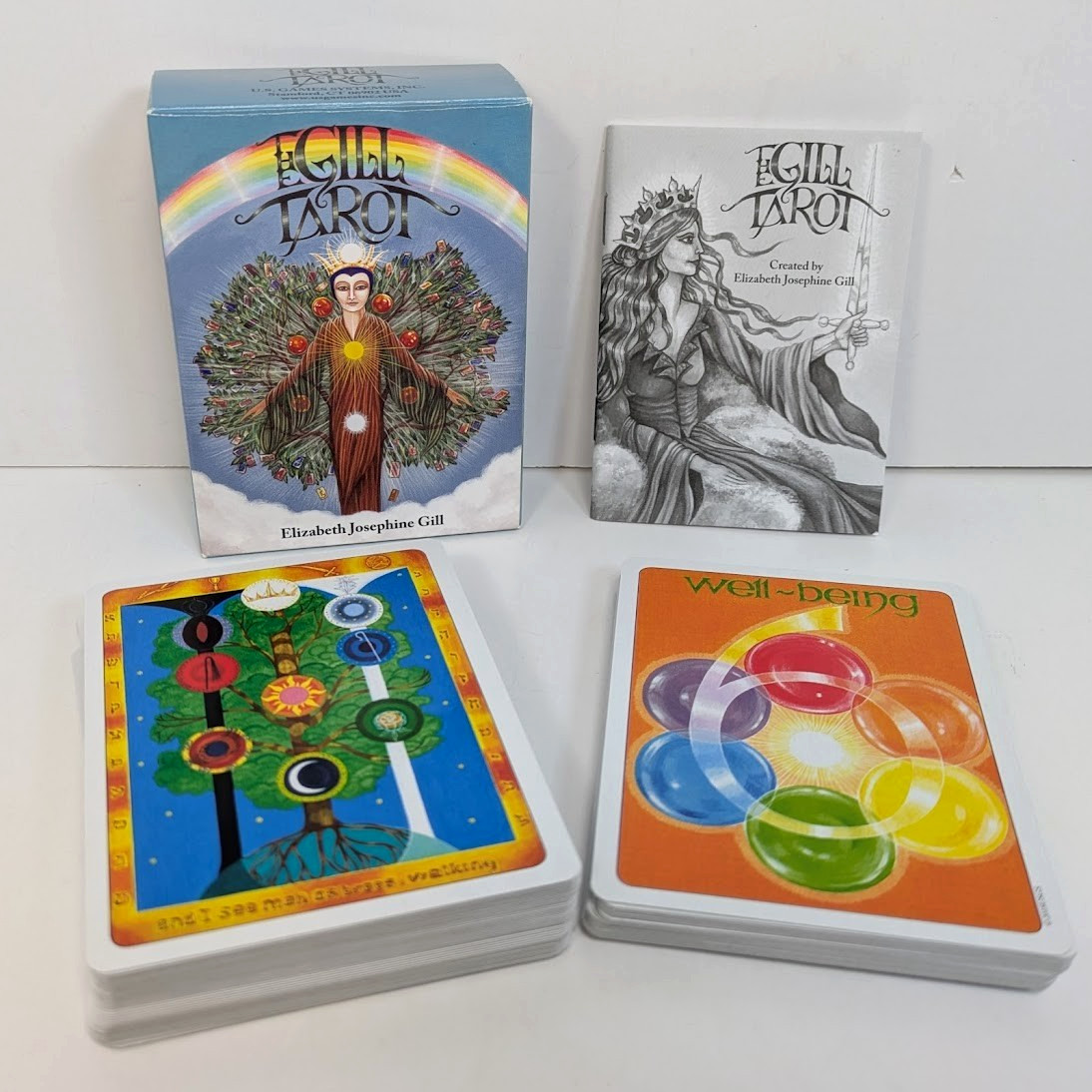 Gill Tarot Card Deck 2018 Elizabeth J Gill Tree of Life Thoth New