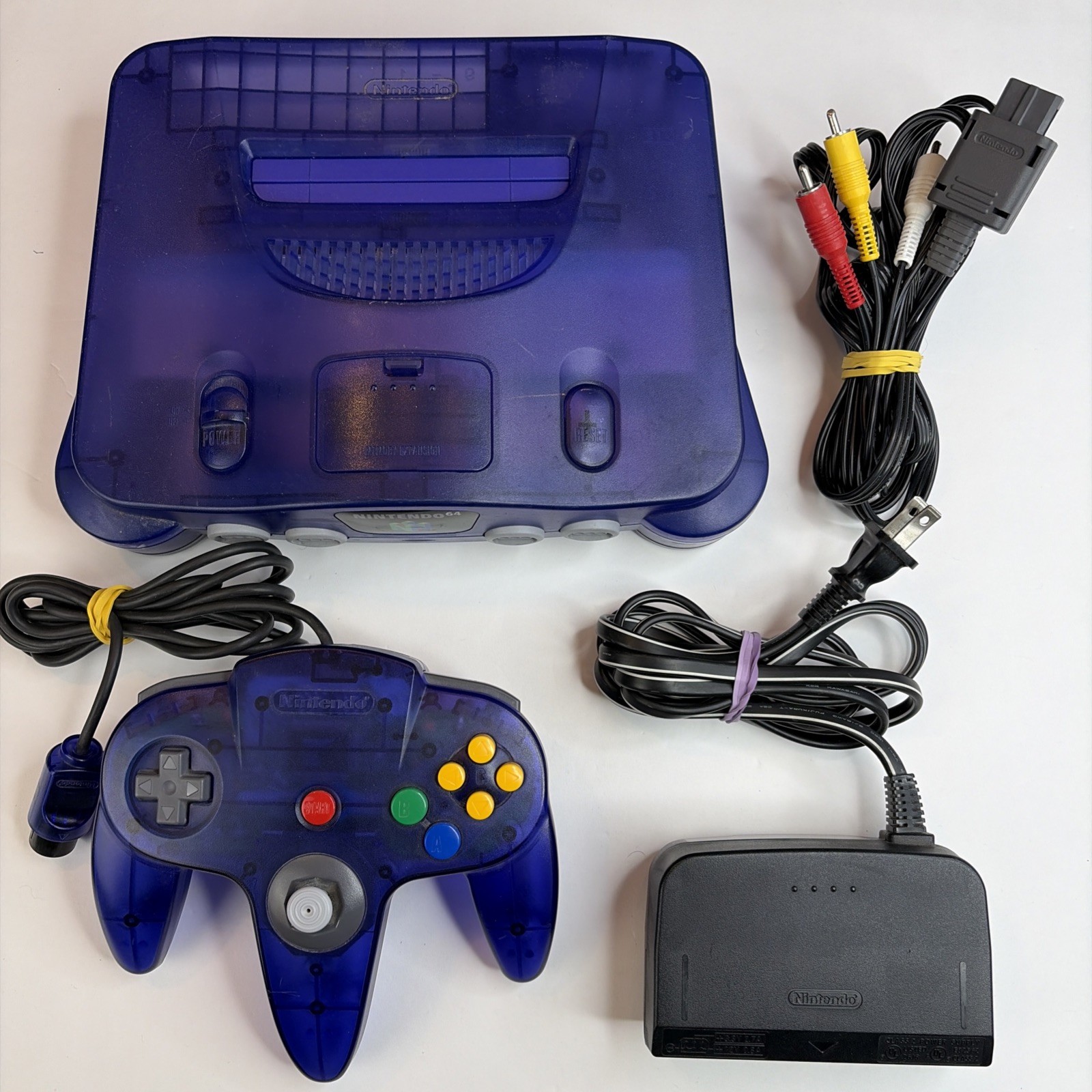 Funtastic Grape Purple Nintendo 64 N64 Console W  OEM Controller - Authentic