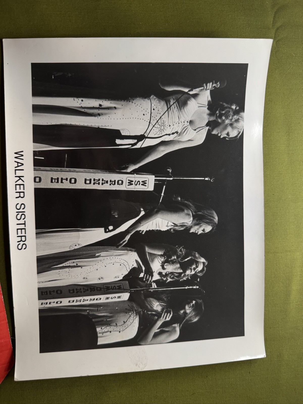 WALKER SISTERS Photo Black & White Music Group Singers