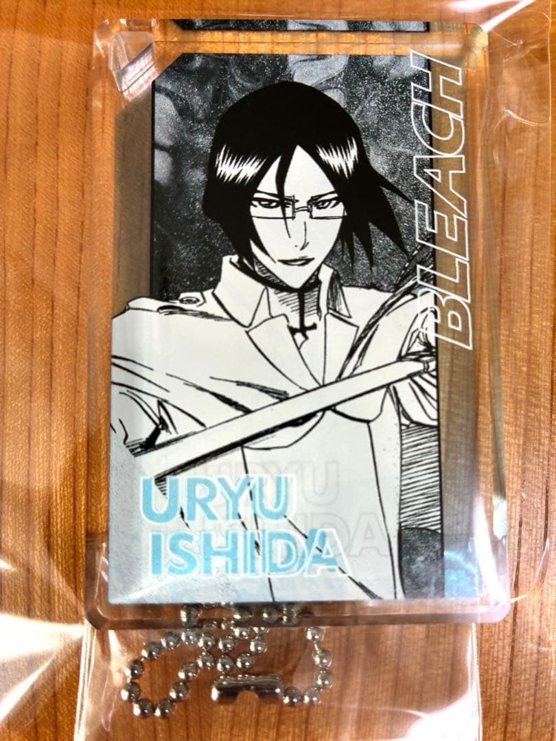 BLEACH Domino style acrylic key chain collection Uryu Ishida