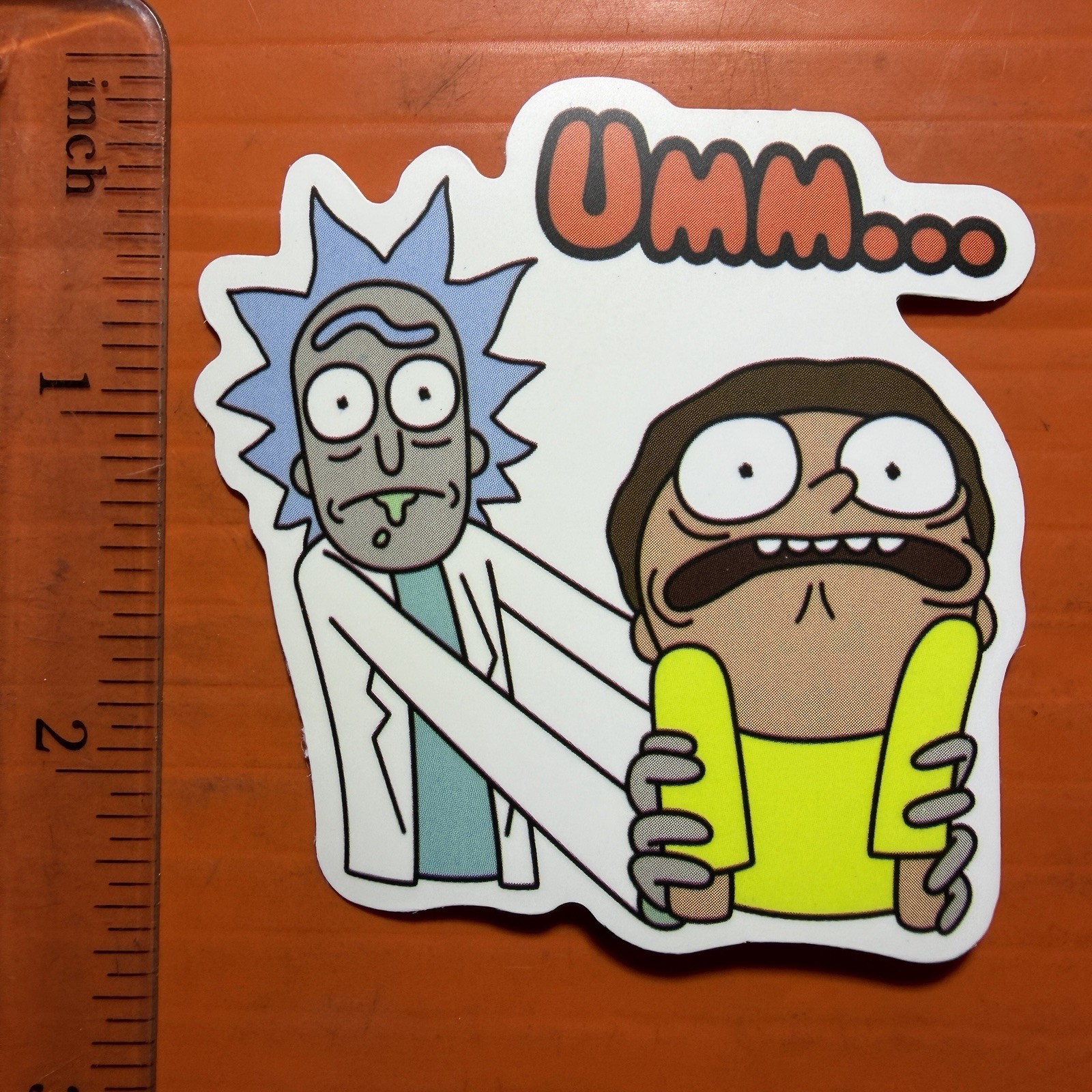 Umm… rick and morty sticker rick sanchez
