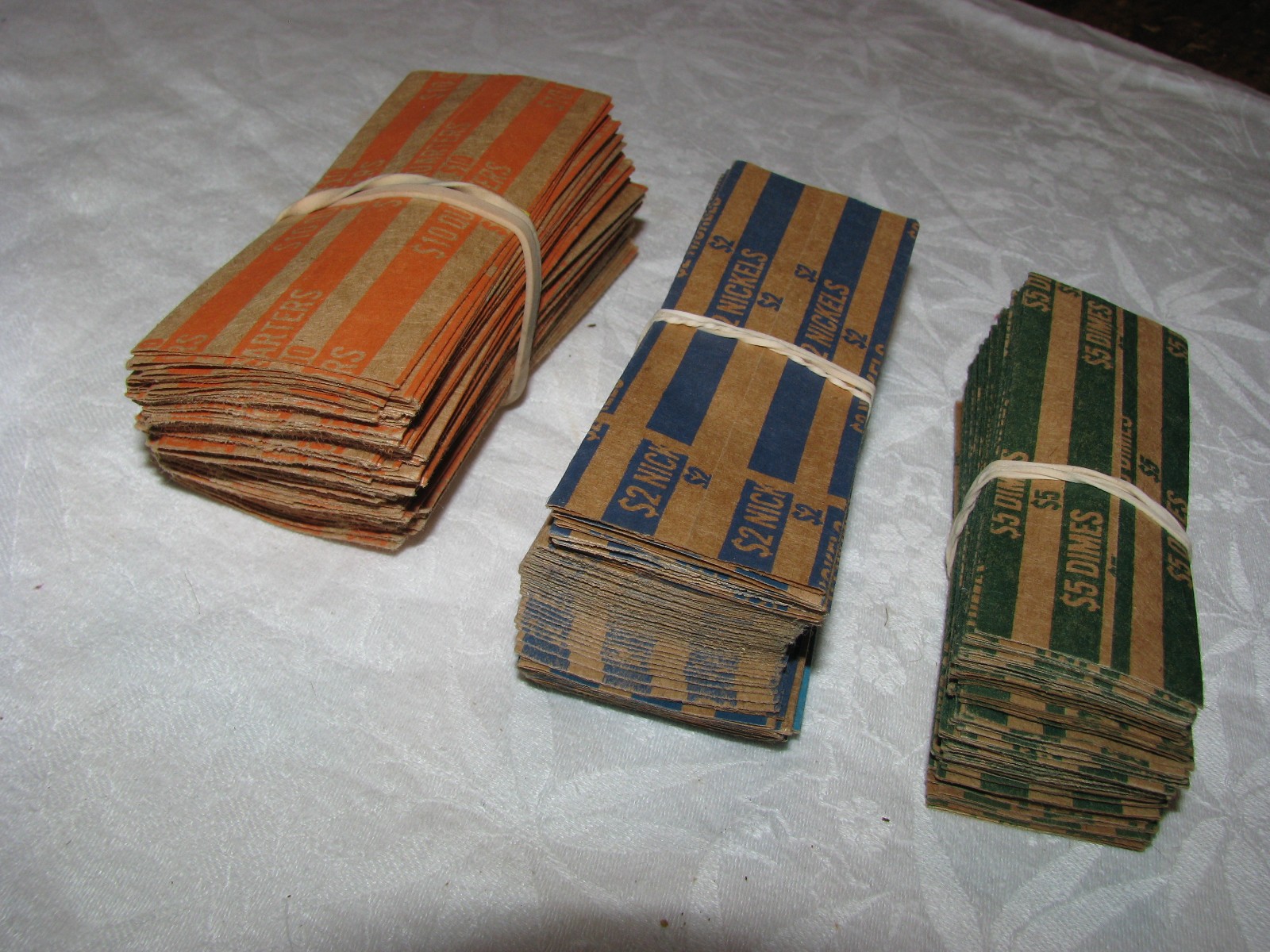 Baggie of  Coin Rollers Standard Size