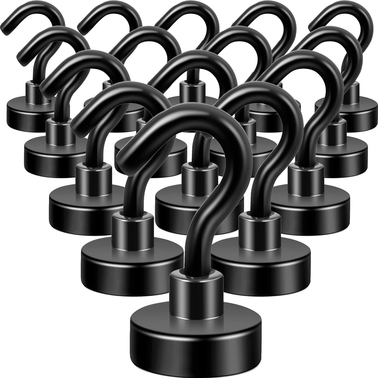 15 Pack Heavy Duty Hooks for Refrigerator, Extra Strong for Hanging