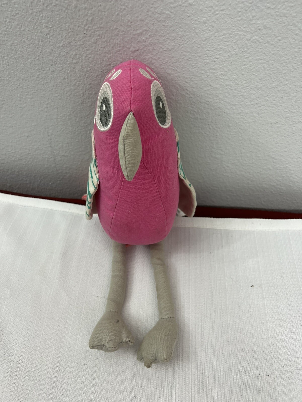 Pillowfort Toucan Plush Stuffed Animal Bird Sitting Mini Pillow Target 13” Pink