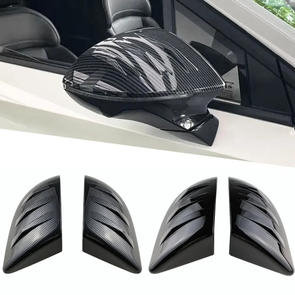 New Rearview Mirror Cover Side Mirror Sticker Protector Decoration Trim Styling