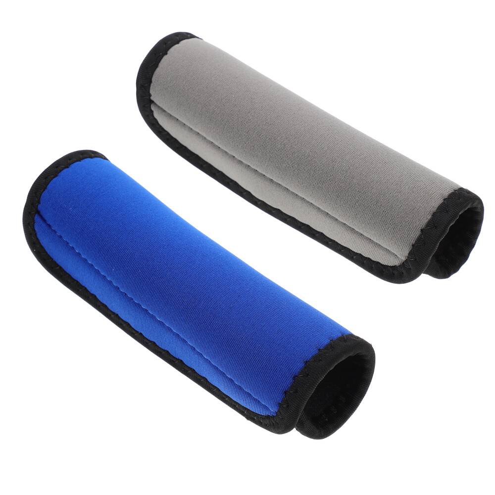 2PCS Travel Items Suitcase Handle Cover Personalized Luggage Identifiers